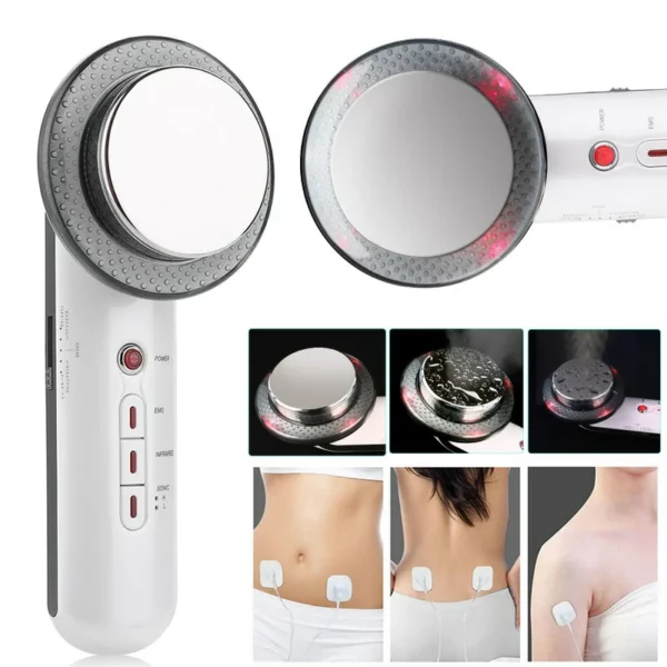 3 v 1 EMS infrardeči ultrazvočni masažni aparat za telo
