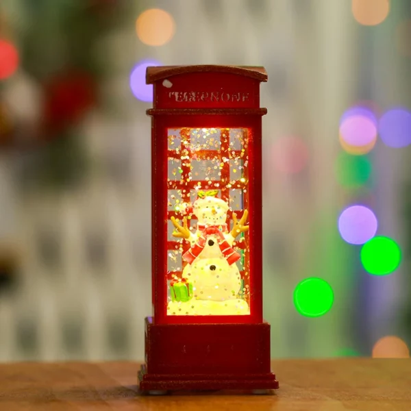 (🎄Early Christmas Sale NOW-50% OFF) LED Lighted Spinning Christmas Lantern🔥Buy More Save More🔥