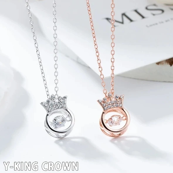 Sterling Silver တောက်ပသောနှလုံးသားကျောက်တုံးဆွဲကြိုး💓