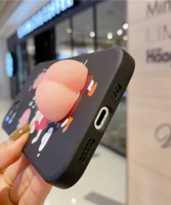 3D unzip phone case