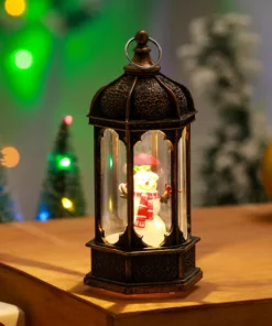 (🎄Early Christmas Sale NOW-50% OFF) LED Lighted Spinning Christmas Lantern🔥Buy More Save More🔥