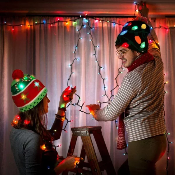 LED Knitted Christmas Hat(🎅 Christmas Early Special Offer - 50% OFF)