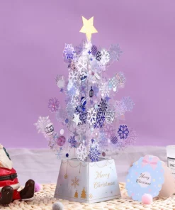 🎅(Early Christmas Sale - Save 50% OFF)Crystal Christmas Tree Pop Up Cards