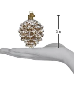 Vintage Pinecone Ornament
