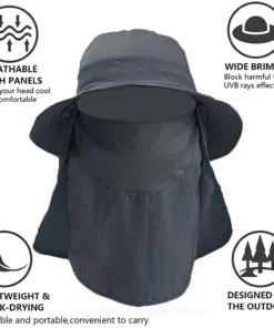 (🔥Oferta por tempo limitado🔥-50% DESCONTO) Gorro de pescador de protección solar ao aire libre