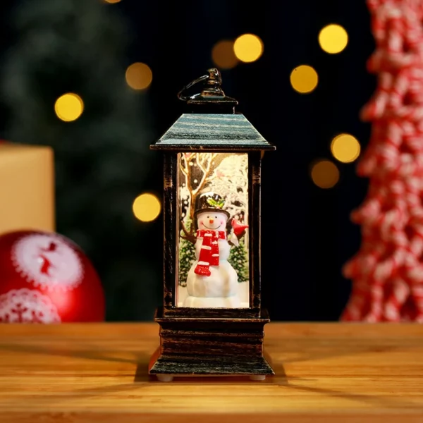 (🎄Early Christmas Sale NOW-50% OFF) LED Lighted Spinning Christmas Lantern🔥Buy More Save More🔥