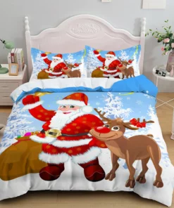 Red Truck Christmas Quilt Bettwäsche-Set. Es ist die schönste Zeit 💗
