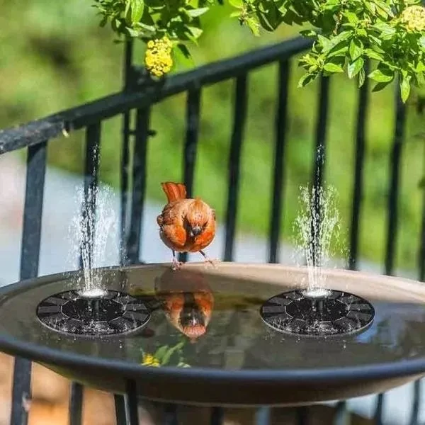 (❤️Clearance Sale - Save 48% OFF)Solar Powered Fountain Pump - Buy 2 Get Extra 10% Off