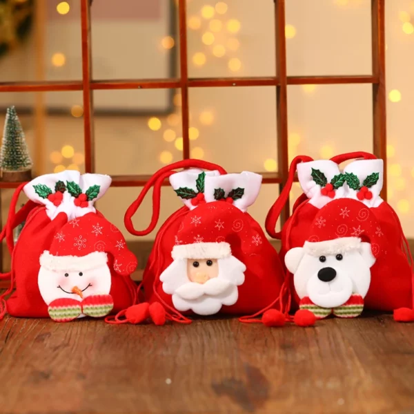 (🎅מכירה מוקדמת לחג המולד עכשיו-40% הנחה) תיקי בובות מתנה לחג המולד (קנה עוד חסוך יותר)