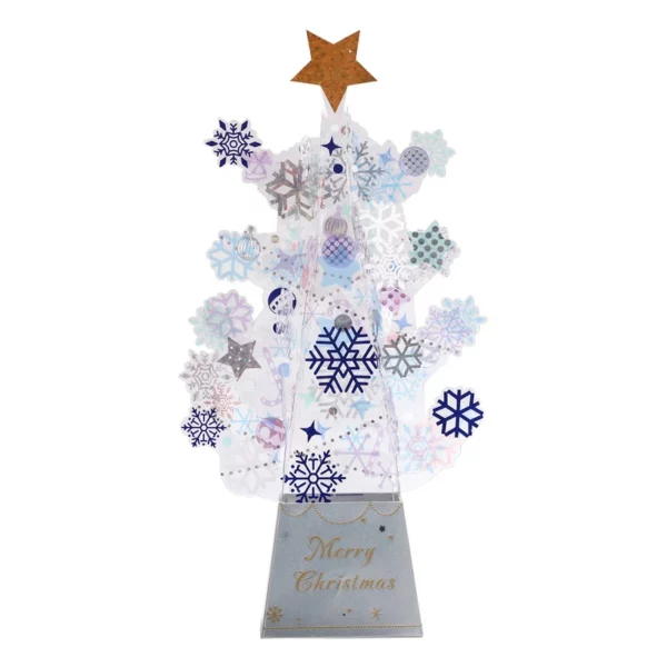 🎅(Early Christmas Sale - Besparje 50% KORTING)Crystal Christmas Tree Pop Up Cards