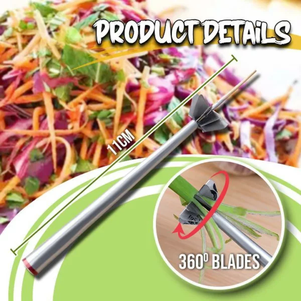 (🔥 dị ọkụ ugbu a-50% Gbanyụọ) - igwe anaghị agba nchara Plum Blossom Onion Cutter🔥BUY 2 Nweta 1 n'efu ugbu a