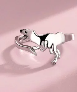 💘🎁 خاتم ديناصور لطيف قابل للتعديل （اشتر واحدة واحصل على واحدة مجانًا)