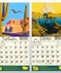 2022 National Park Monsters Calendar