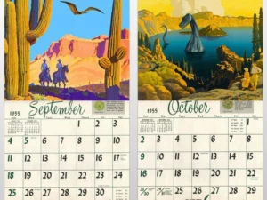 2022 National Park Monsters Calendar