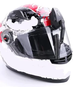 COOL😎Mini smart helmet wiper