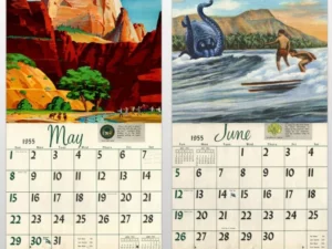 2022 National Park Monsters Calendar