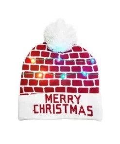 LED Knitted Christmas Hat (🎅 ခရစ်စမတ် အစောပိုင်း အထူးကမ်းလှမ်းချက် - 50% OFF)