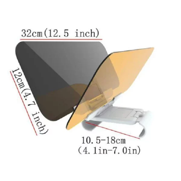 2 In 1 Tac Visor - စစ်မှုတ်သွင်းထားသော Visor သည် သင့်မြင်ကွင်းကို မပိတ်ဆို့စေဘဲ အလင်းတန်းများကို ပိတ်ဆို့စေသည်