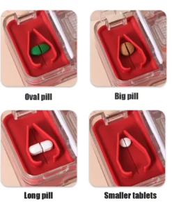 🔥3-in-1 Tablet cutter pill box