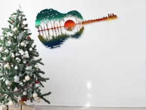 (🎅HOT SALE NOW🎄)Abstract Guitar Metal | Guitarist Art | Ideal Gift For Guitar