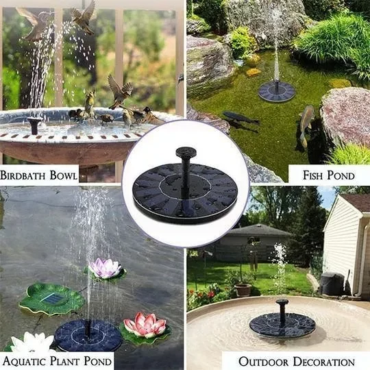 (❤️Clearance Sale - Save 48% OFF)Solar Powered Fountain Pump - Buy 2 Get Extra 10% Off