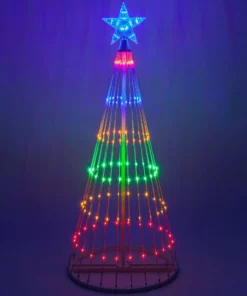 🎄🎄Penjualan Besar Natal-Pertunjukan Lampu Natal LED 11.5 Kaki