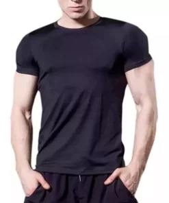 Ice Silk Anti-Dirty Waterproof Quick Dry T-Shirt