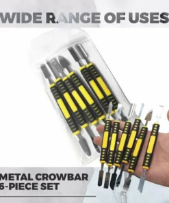 Metal Crowbar 6-Piece Set