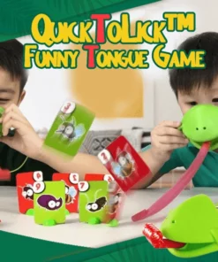 QuickToLick™ Funny Tongue Game