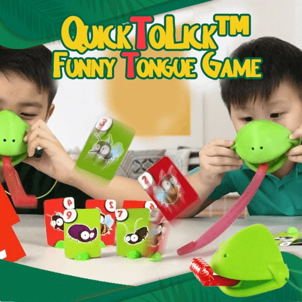 Xogo de lingua divertida QuickToLick™