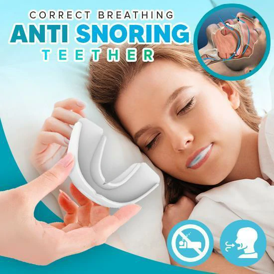 ການຫາຍໃຈທີ່ຖືກຕ້ອງ Anti Snore Teether