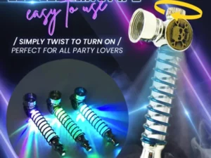 LED Glow Glitter Pipe