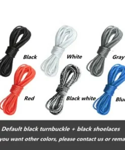 2pcs Shoelace Strong Automatic Spin