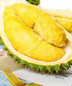 Fresh: Thai golden pillow durian (organic fruit) 2 durians