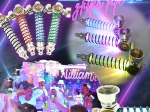LED Glow Glitter Pipe