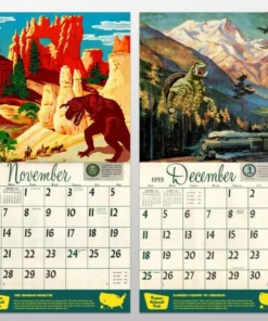 2022 National Park Monsters Calendar