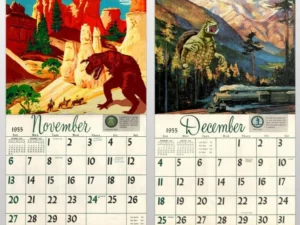 2022 National Park Monsters Calendar