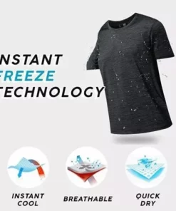 Ледена свила против валкана водоотпорна маичка за брзо сушење