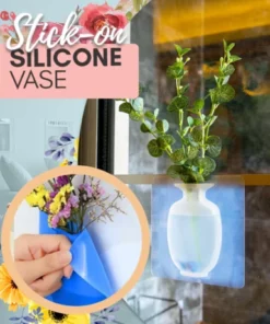 (🎄 Nkwalite ekeresimesi--48% Gbanyụọ) Nano-Technology nke mbughari Silicone Vase