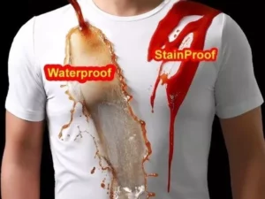 Ice Silk Anti-Dirty Waterproof Quick Dry T-Shirt
