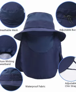 (🔥Limited Time Offer🔥-50% OFF) Panlabas na sun protection na sumbrero ng mangingisda