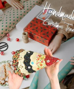 (🎄Early-Christmas-Hot-Sale)Handmade Christmas Tree Quilting Set (7PCS)