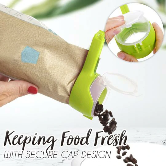 (🔥HOT SALE NOW--48%OFF)Fresh Keeper Seal & Pour Bag Clips
