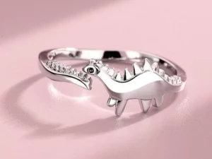 💘🎁Adjustable Cute Dinosaur Ring（BUY ONE GET ONE FREE)
