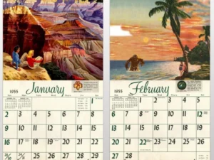 2022 National Park Monsters Calendar