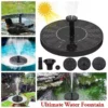 (❤️Rasprodaja - uštedite 48% POPUSTA) Pumpa za fontanu na solarni pogon - kupite 2 i dobijete dodatnih 10% popusta