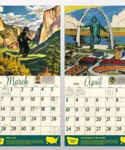 2022 National Park Monsters Calendar