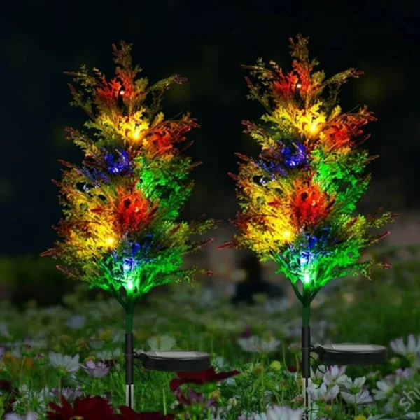 (🎄Vadin'ny Krismasy aloha🎄 - 40% OFF) Hazo Noely Garden Solar Light