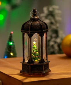 (🎄Early Christmas Sale NOW-50% OFF) LED Lighted Spinning Christmas Lantern🔥Buy More Save More🔥