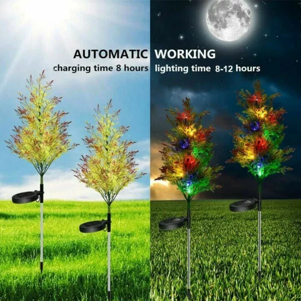 (🎄Early Christmas Rea🎄 - 40% RABATT) Solar Garden Christmas Tree Light